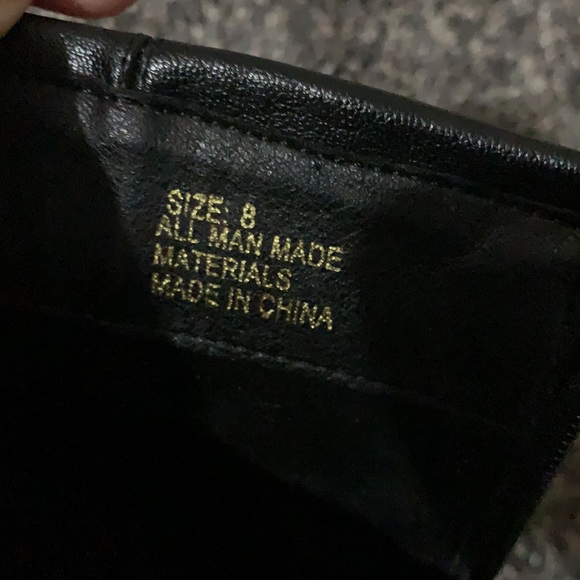 Lulus Black Leather Boots - Picture 8 of 12